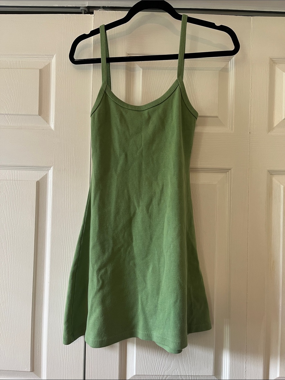 Los Angeles Apparel Green Mini Dress